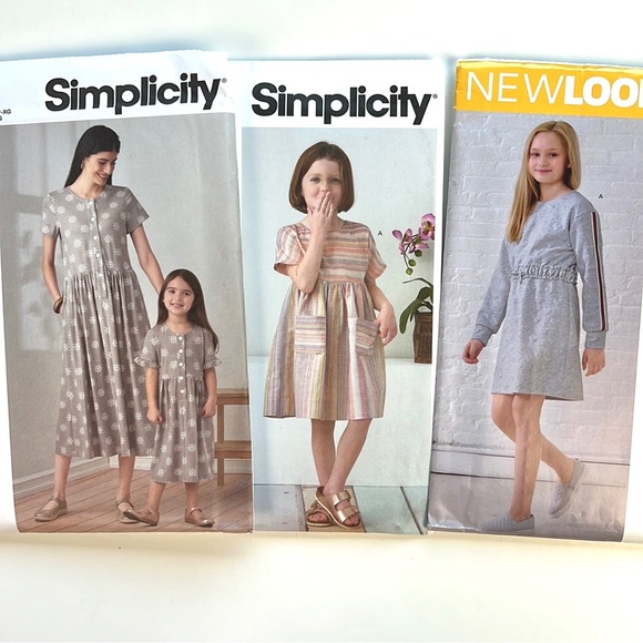Lot of 3 NEW Sewing Patterns New Look R10288 Simplicity S9277 Simplicity S9280 - Picture 11 of 11